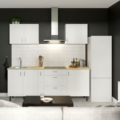 Køkkenoverskab 80 cm Hvid