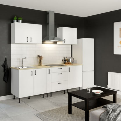 Køkkenoverskab 80 cm Hvid