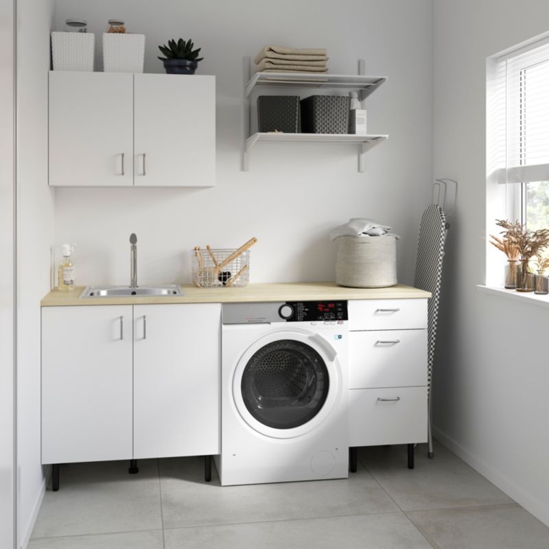 Køkkenoverskab 80 cm Hvid