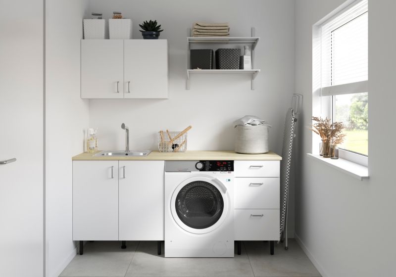 Køkkenoverskab 80 cm Hvid