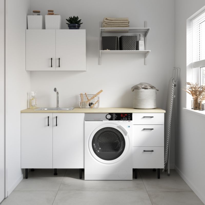 Køkkenoverskab 80 cm Hvid