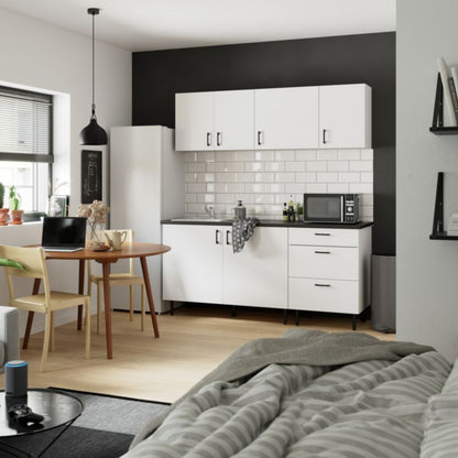 Køkkenoverskab 80 cm Hvid
