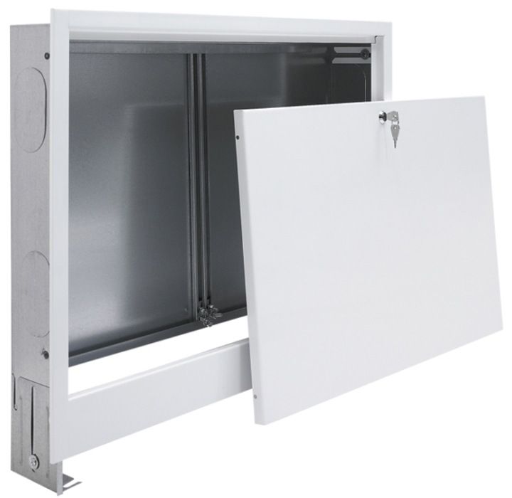 Indbygningsskab SZPM-1 37x57,5 cm til 4 Kredse