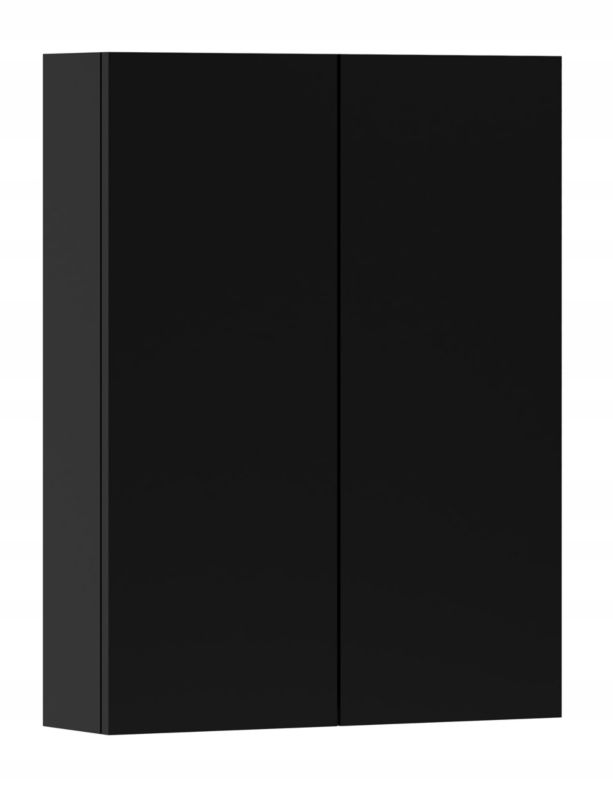 Vægskab EVA 60 Over Geberit Sort 60x76x16,6 cm