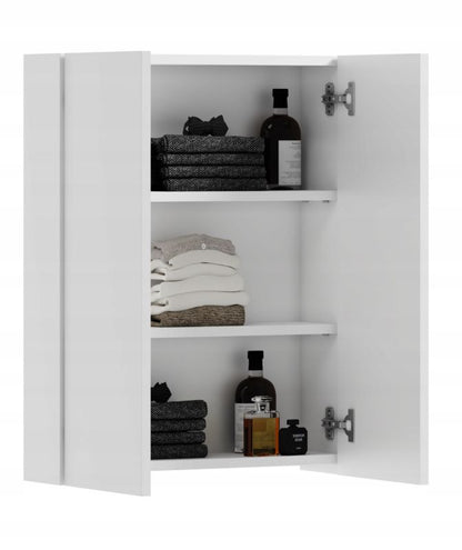 Vægskab EVA 60 Over Geberit Sort 60x76x16,6 cm