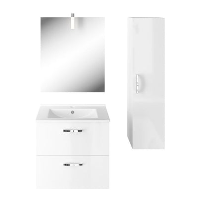 Hængeskab Aruna 27,7 x 112 cm hvid