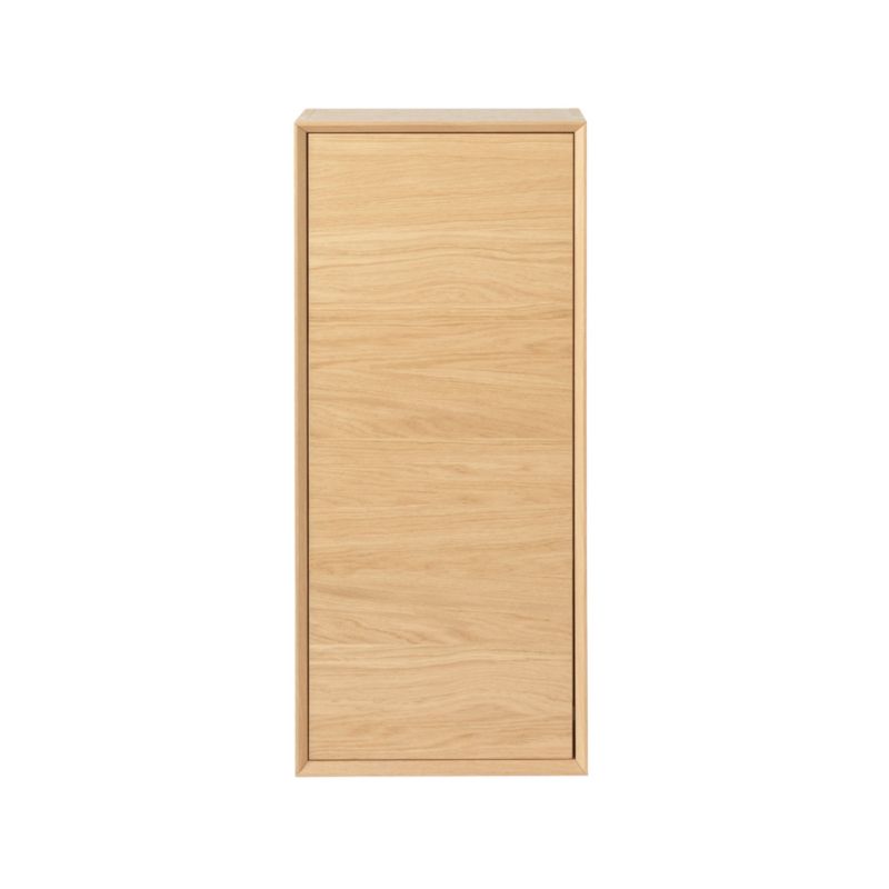 Væghængt skab Avela 40x90x15 cm Egetræsfiner