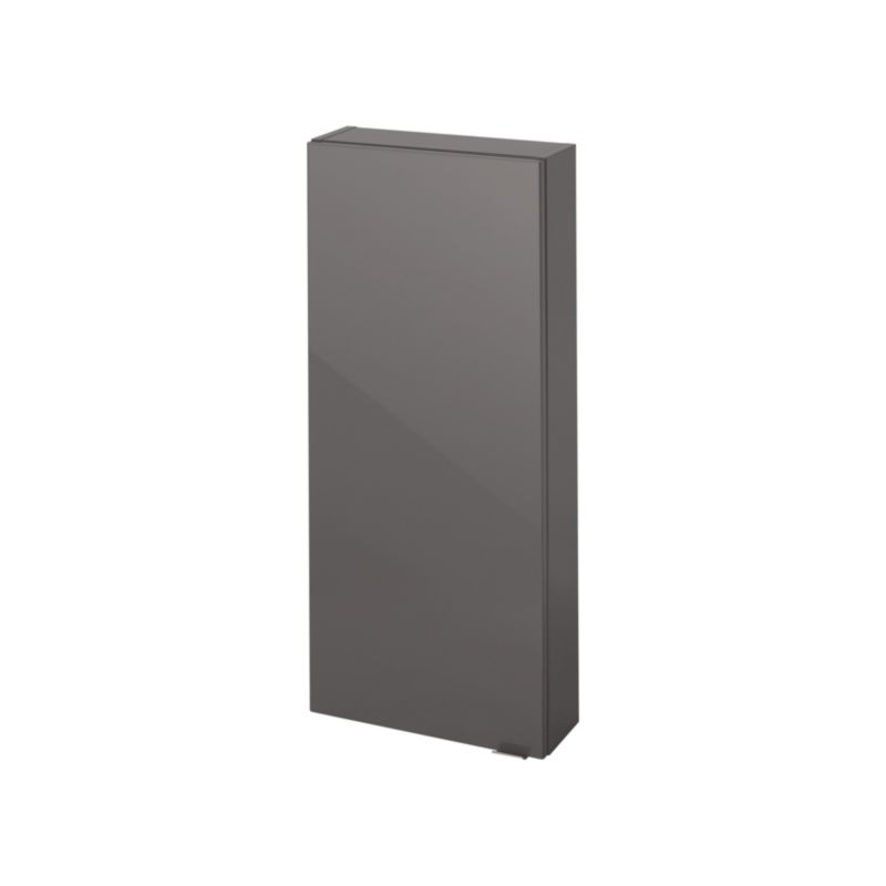 GoodHome Imandra vægskab 40 x 90 x 15 cm antracit