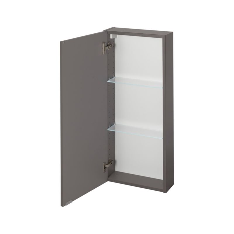 GoodHome Imandra vægskab 40 x 90 x 15 cm antracit