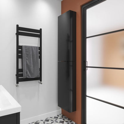 GoodHome Imandra væghængt skab 40 x 90 x 15 cm mat sort