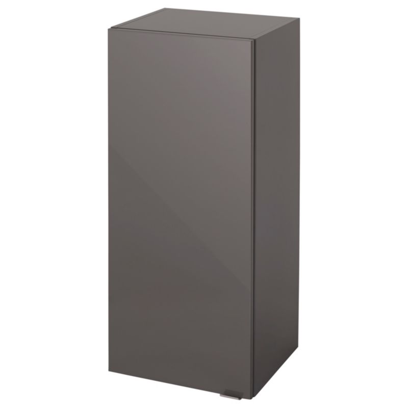 GoodHome Imandra væghængt skab 40 x 90 x 36 cm antracit
