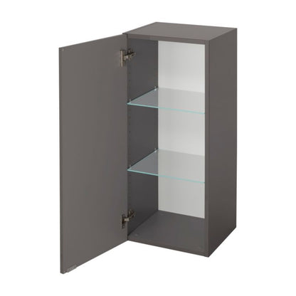 GoodHome Imandra væghængt skab 40 x 90 x 36 cm antracit