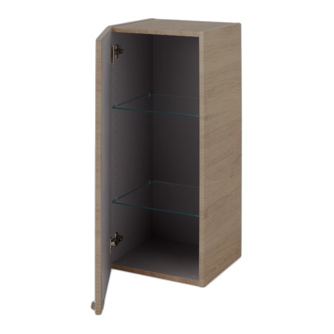 Væghængt skab GoodHome Imandra 40 x 90 x 36 cm egetræ