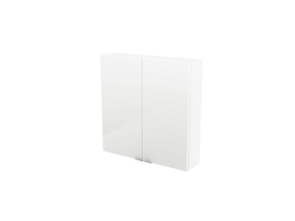 Vægskab 60x60x15 cm Hvid med Stille Lukning
