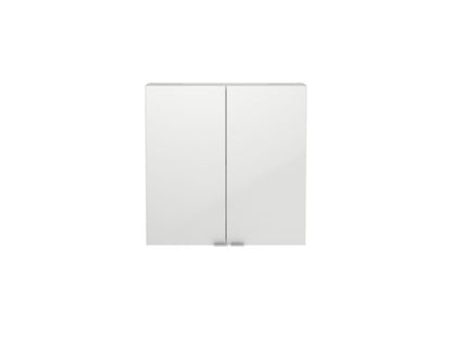 Vægskab 60x60x15 cm Hvid med Stille Lukning