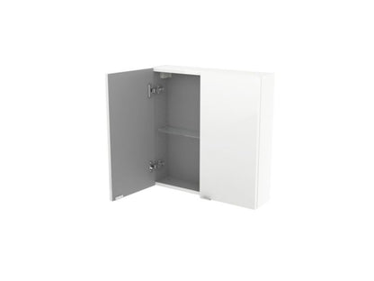 Vægskab 60x60x15 cm Hvid med Stille Lukning