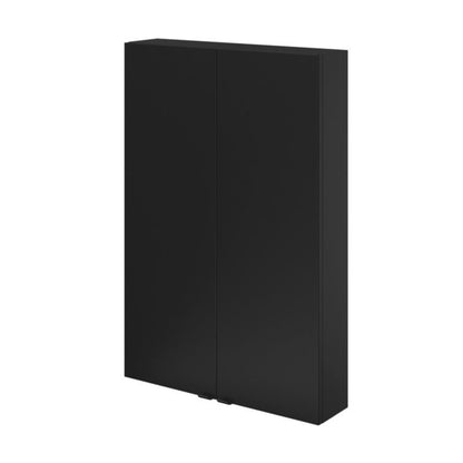 GoodHome Imandra væghængt skab 60 x 90 x 15 cm mat sort