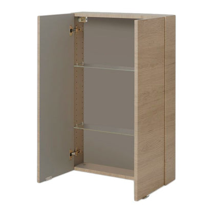 Vægskab 60 x 90 x 15 cm Eg med Stillelukning
