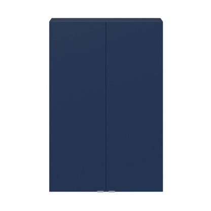 Væghængt skab Imandra 60x90x15 cm marineblå mat