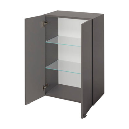 GoodHome Imandra væghængt skab 60 x 90 x 36 cm antracit