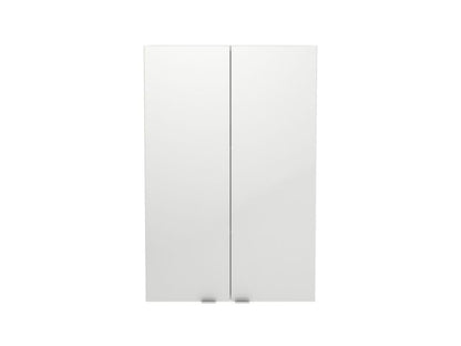 Vægskab 60 x 90 x 36 cm Hvid Højglans