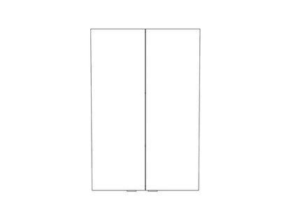 Væghængt Skab Imandra 60x90x36 cm Hvid | 3663602933472