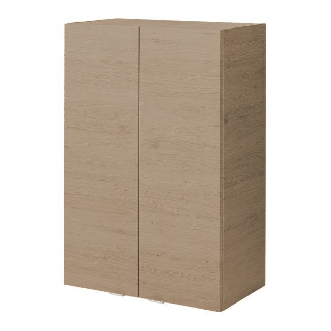 GoodHome Imandra væghængt skab 60 x 90 x 36 cm egetræ