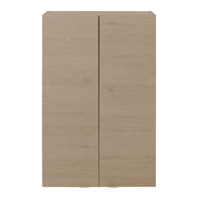 GoodHome Imandra væghængt skab 60 x 90 x 36 cm egetræ