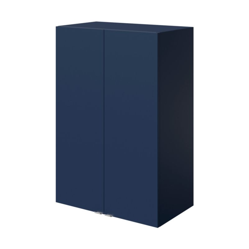 GoodHome Imandra væghængt skab 60 x 90 x 36 cm mat marineblå