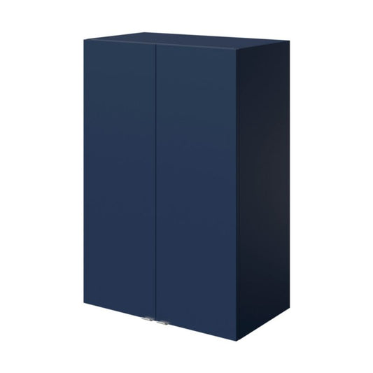 GoodHome Imandra væghængt skab 60 x 90 x 36 cm mat marineblå
