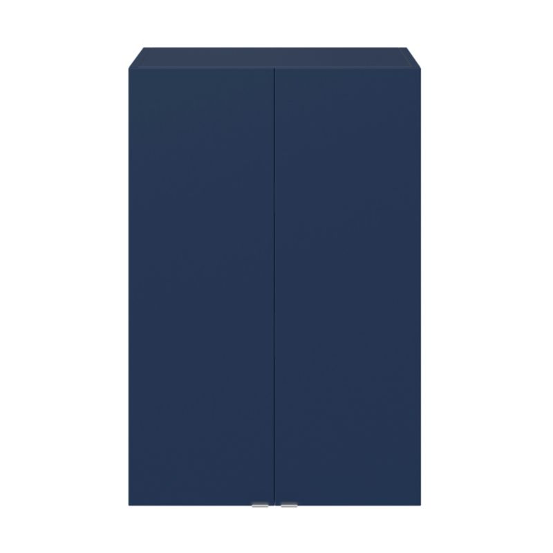 GoodHome Imandra væghængt skab 60 x 90 x 36 cm mat marineblå