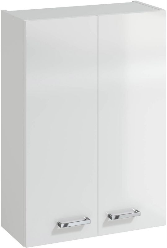 Hængeskab Sat 60 cm hvid