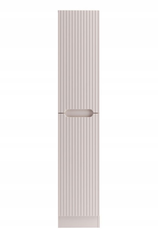 Højskab 180 cm med Vasketøjskurv Kasmir Mat 35x39 cm