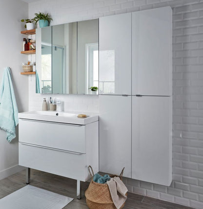 GoodHome Imandra spejlskab 100 x 90 x 15 cm