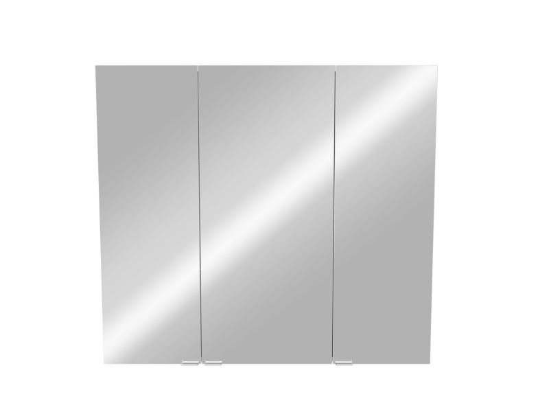 Spejlskab Imandra 100 x 90 x 15 cm Sølv