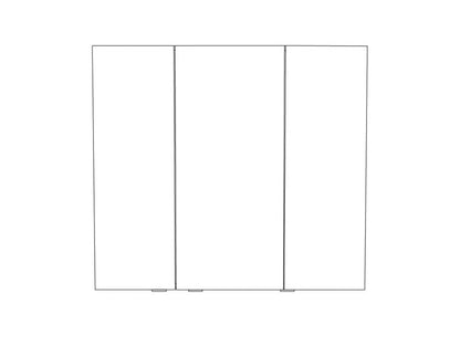 GoodHome Imandra spejlskab 100 x 90 x 15 cm