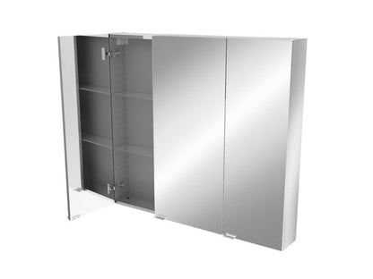 Spejlskab Imandra 100 x 90 x 15 cm Sølv