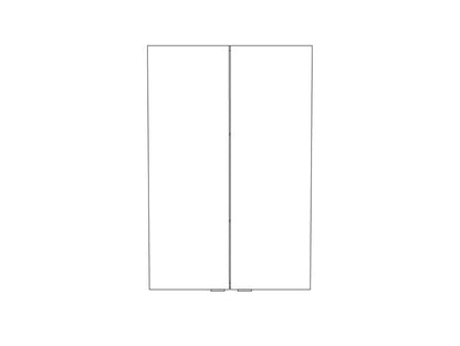 GoodHome Imandra spejlskab 60 x 90 x 15 cm