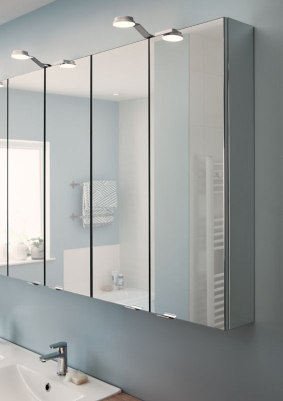 GoodHome Imandra spejlskab 60 x 90 x 15 cm