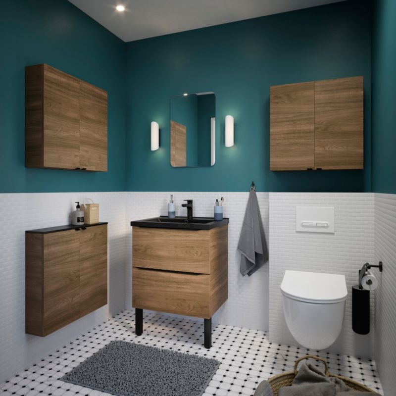 GoodHome Imandra spejlskab 60 x 90 x 15 cm