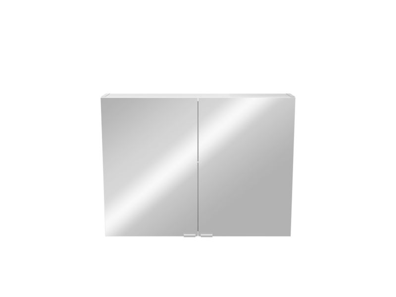 Spejlskab Imandra 80 x 60 x 15 cm Sølv
