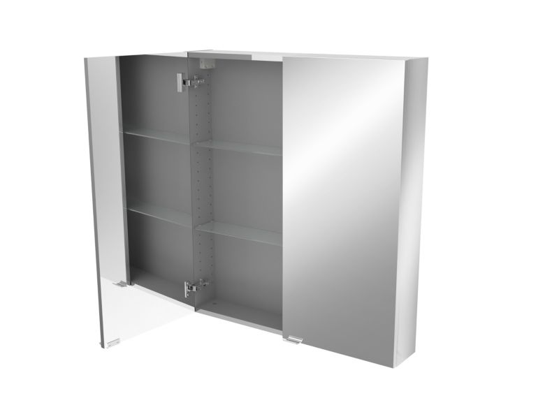 GoodHome Imandra spejlskab 80 x 90 x 15 cm