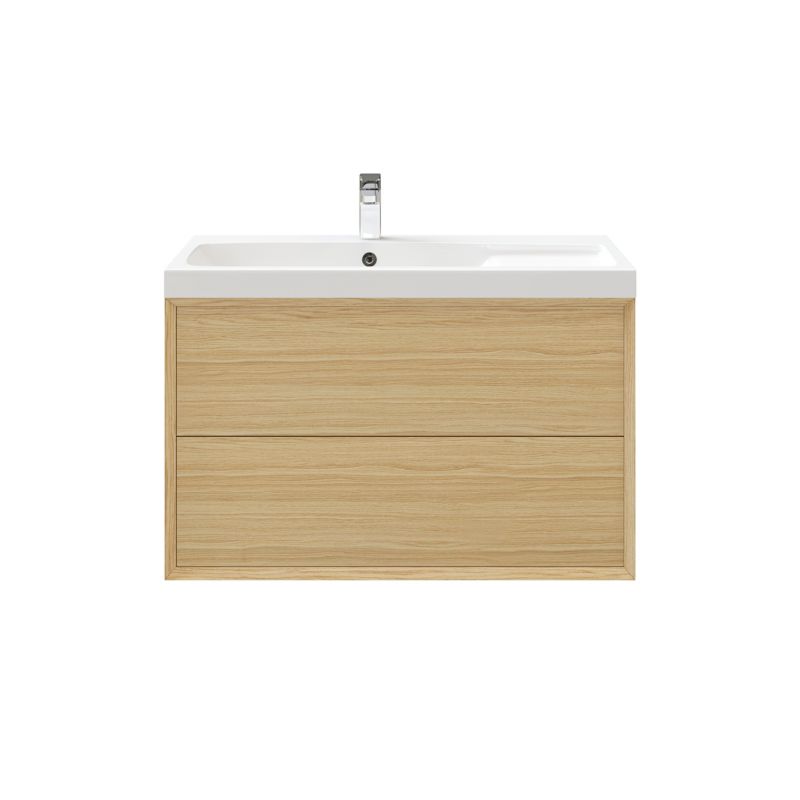 GoodHome Avela 100 cm underskab med skuffer i træ