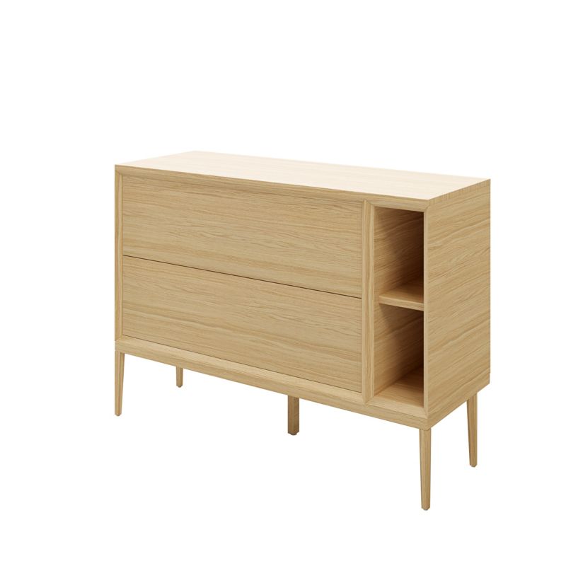 GoodHome Avela 100 cm underskab med skuffer i træ