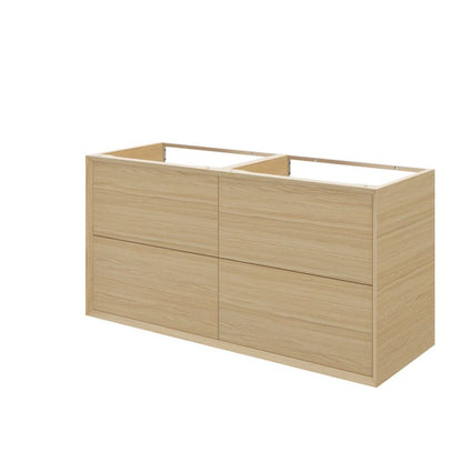 GoodHome Avela 120 cm underskab med skuffer i træ
