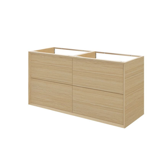 GoodHome Avela 120 cm underskab med skuffer i træ