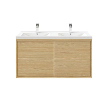 GoodHome Avela 120 cm underskab med skuffer i træ
