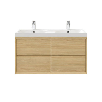 GoodHome Avela 120 cm underskab med skuffer i træ