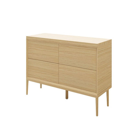 GoodHome Avela 120 cm underskab med skuffer i træ