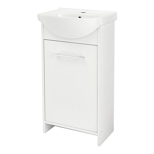 Skab med vask Deftrans Blanka 45 cm hvid